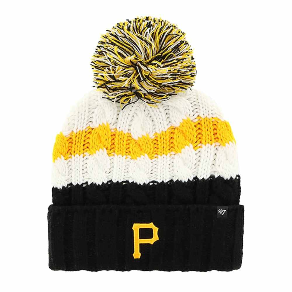Pittsburgh Pirates '47 Women's Ashfield Cuffed Knit Hat with Pom | MLB Near me