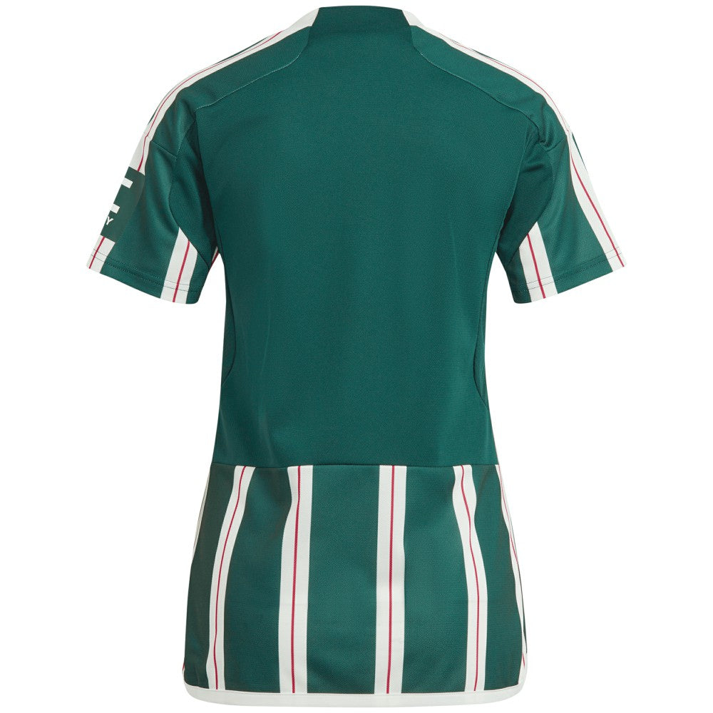 Manchester United Women's 2023/24 Away Replica Jersey Green - Adidas