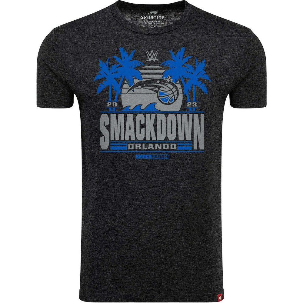 Sportiqe SmackDown x Orlando Magic Tri-Blend T-Shirt Outlet