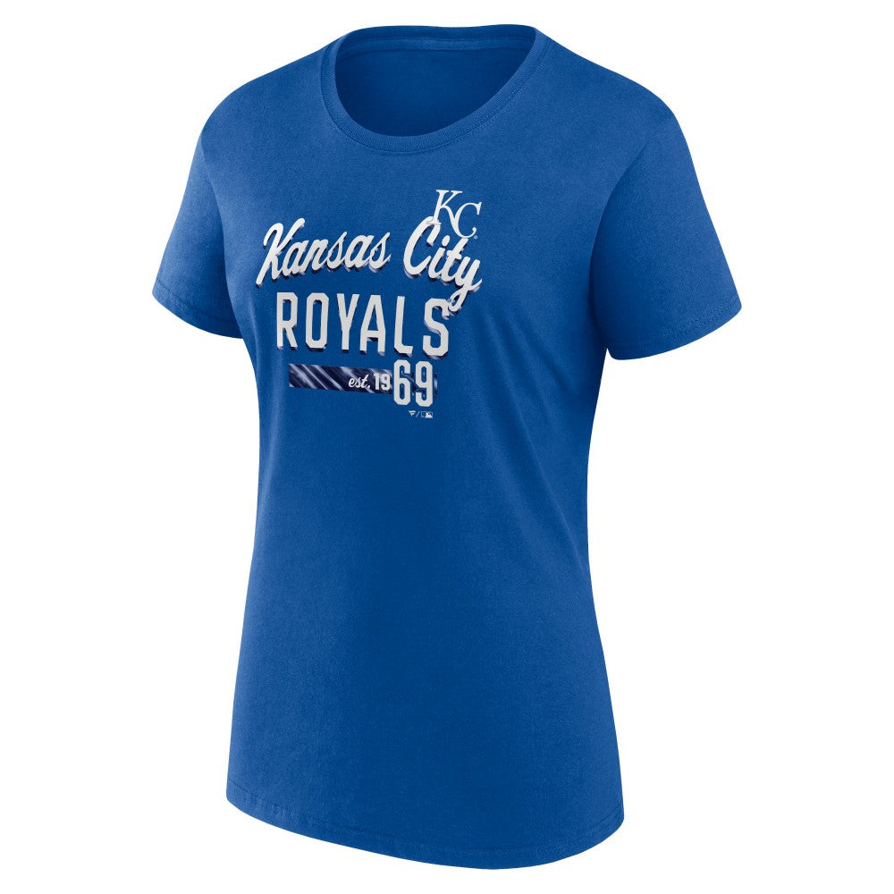 Kansas City Royals Fanatics Women's Logo Fitted T-Shirt | MLB Online