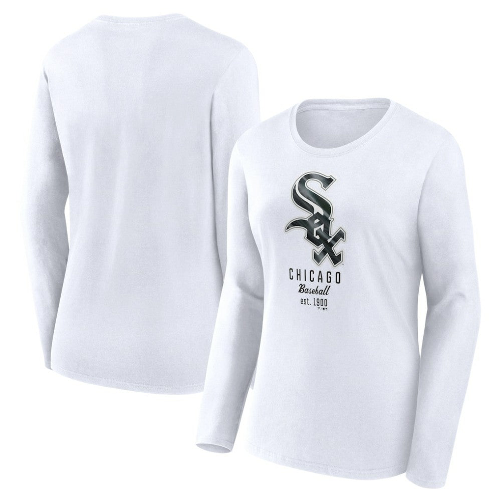 Chicago White Sox Fanatics Women's Lightweight Fitted Long Sleeve T-Shirt | MLB Sale