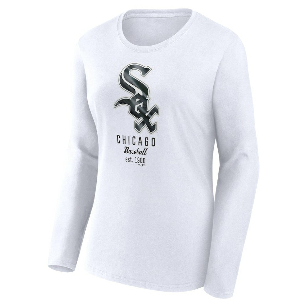 Chicago White Sox Fanatics Women's Lightweight Fitted Long Sleeve T-Shirt | MLB Sale