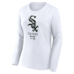 Chicago White Sox Fanatics Women's Lightweight Fitted Long Sleeve T-Shirt | MLB Sale