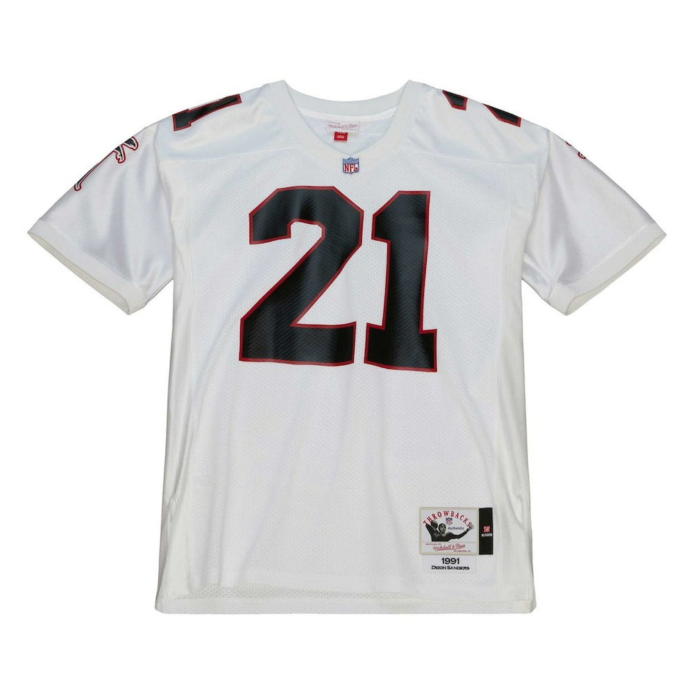 Atlanta Falcons Mitchell & Ness Deion Sanders  1991 Authentic Throwback Retired Player Jersey