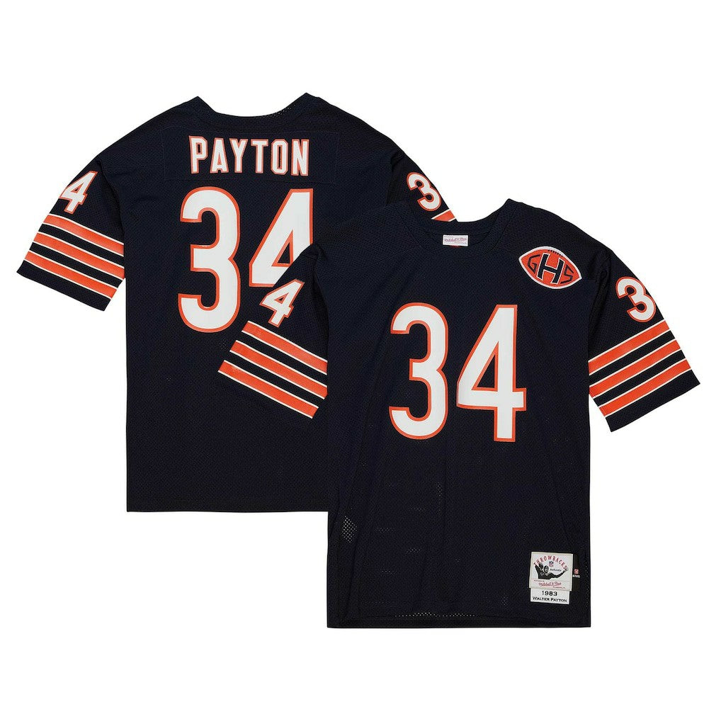 Chicago Bears Mitchell & Ness Walter Payton  1983 Authentic Throwback Retired Player Jersey