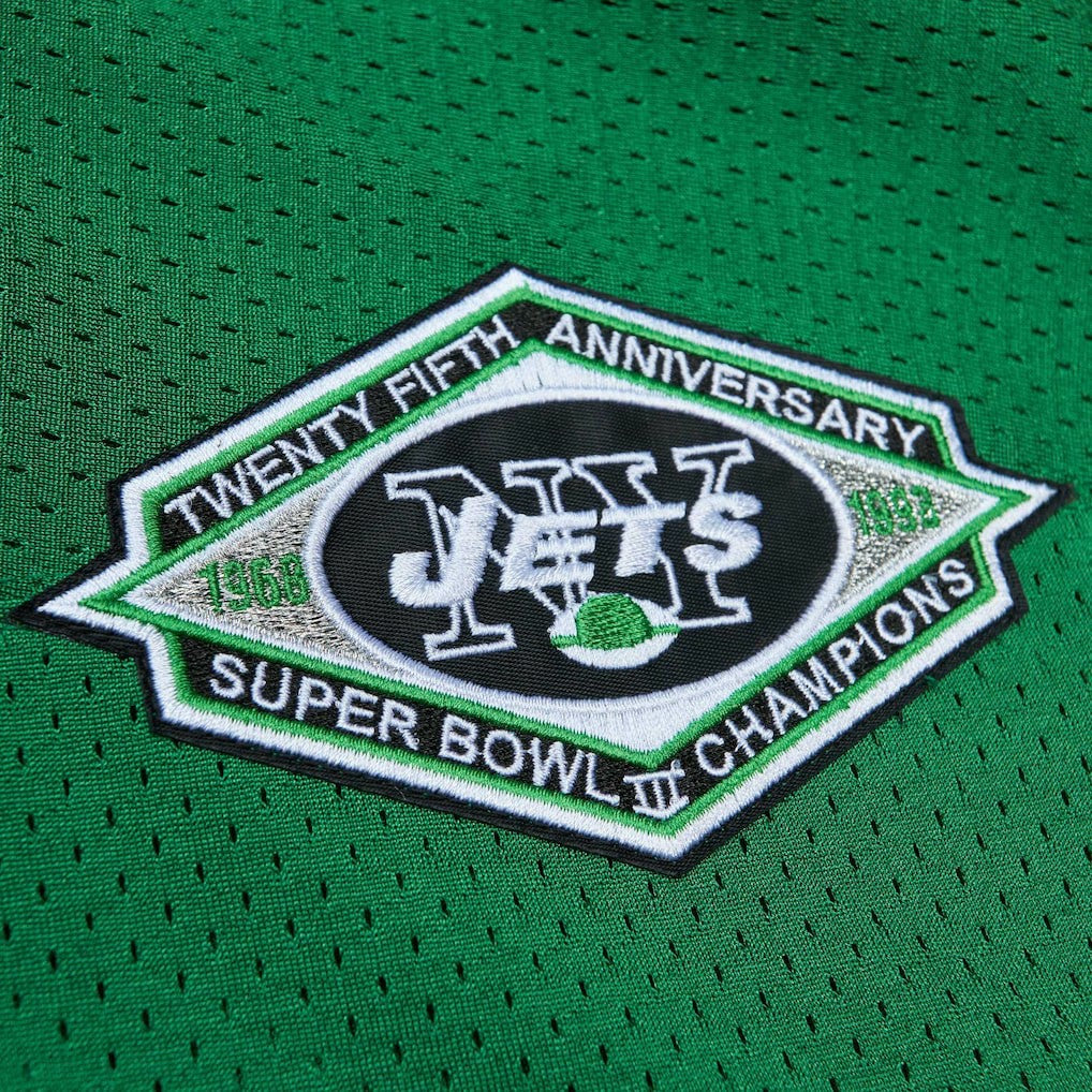 New York Jets Mitchell & Ness Boomer Esiason  1993 Authentic Throwback Retired Player Pocket Jersey