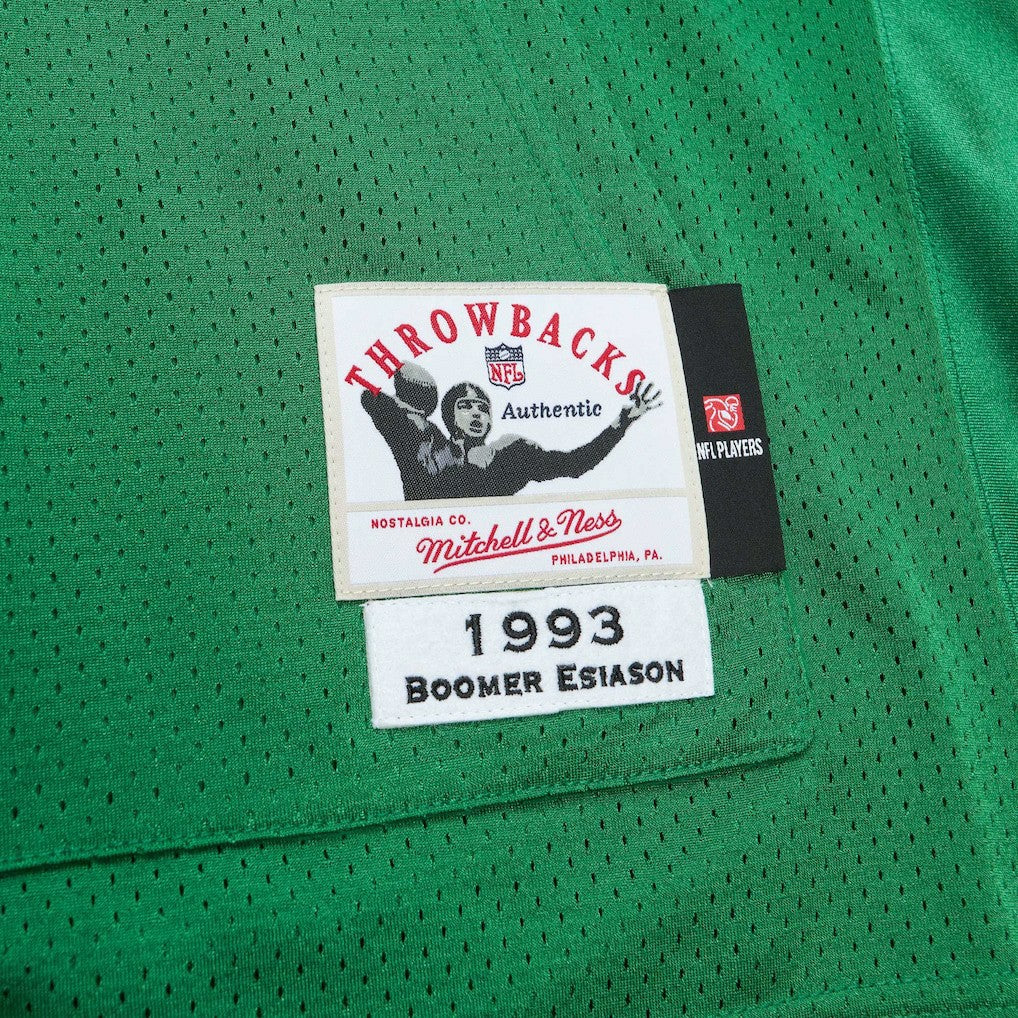 New York Jets Mitchell & Ness Boomer Esiason  1993 Authentic Throwback Retired Player Pocket Jersey