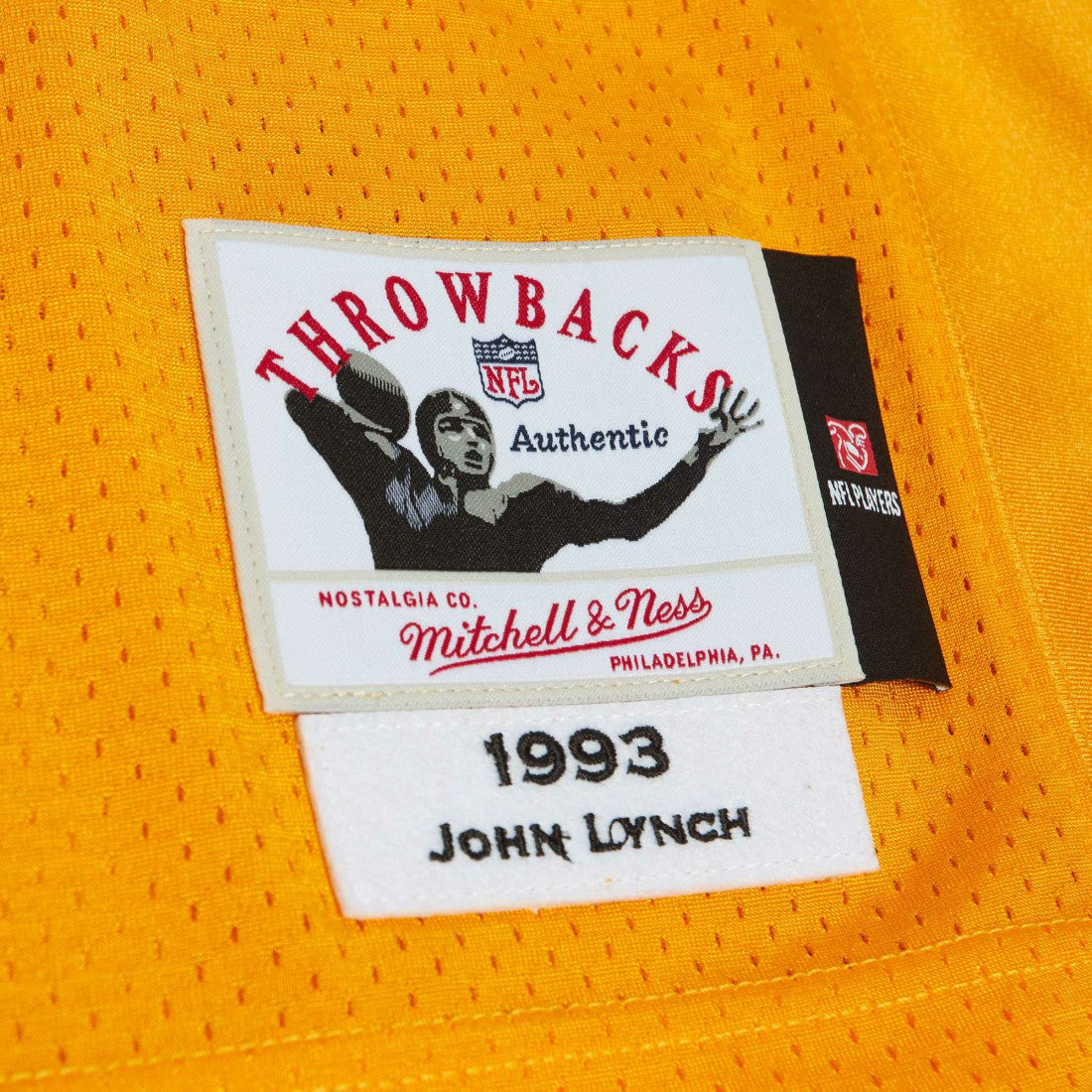 Tampa Bay Buccaneers Mitchell & Ness John Lynch  1993 Authentic Throwback Retired Player Jersey