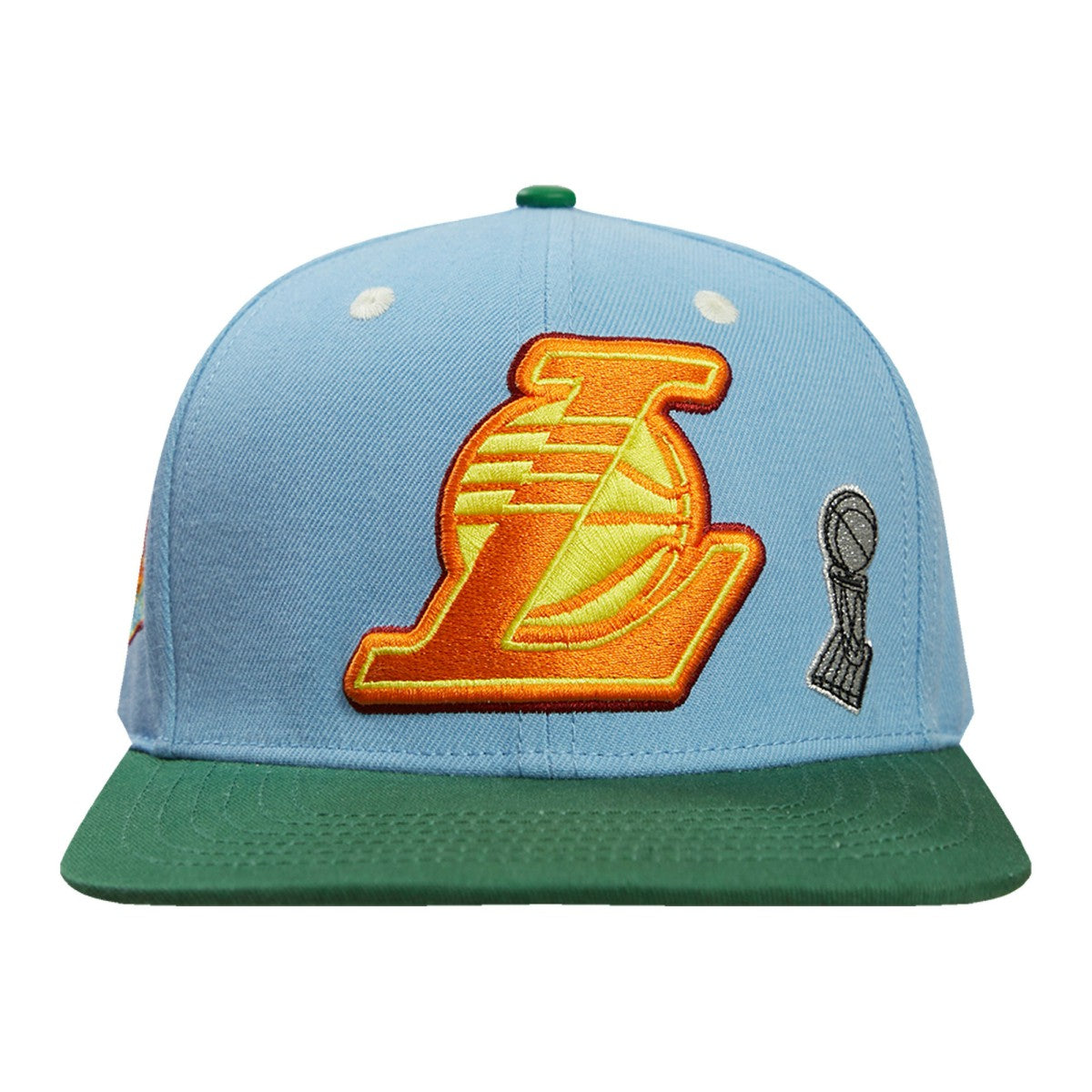 Los Angeles Lakers Pro Standard Retro Program 2-Tone Snapback Hat Outlet