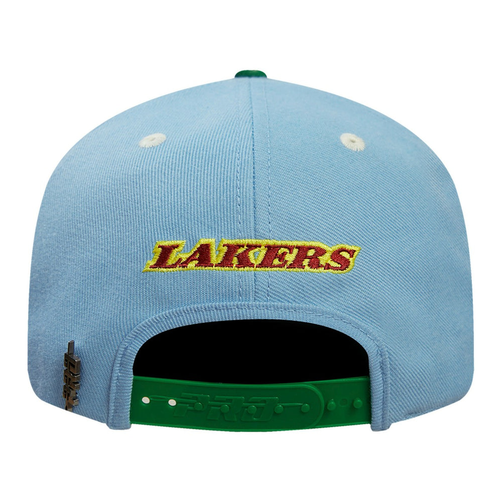 Los Angeles Lakers Pro Standard Retro Program 2-Tone Snapback Hat Outlet