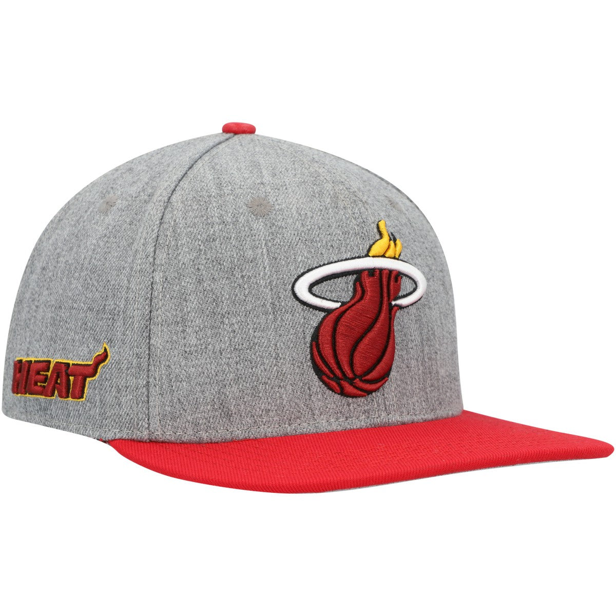 Miami Heat Pro Standard Classic Logo Two-Tone Snapback Hat For Sale