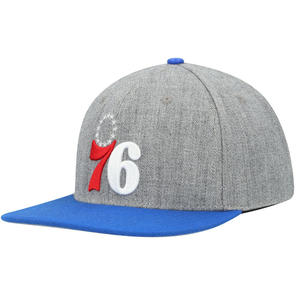 Philadelphia 76ers Pro Standard Classic Logo Two-Tone Snapback Hat On Sale