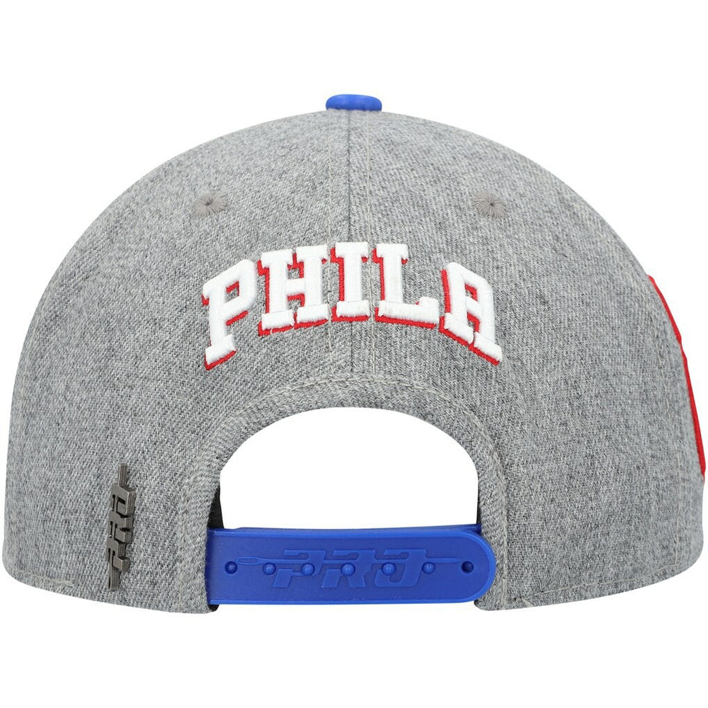 Philadelphia 76ers Pro Standard Classic Logo Two-Tone Snapback Hat On Sale