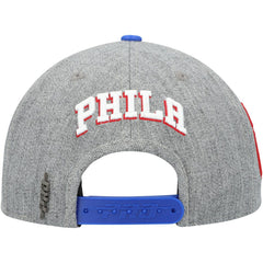 Philadelphia 76ers Pro Standard Classic Logo Two-Tone Snapback Hat On Sale