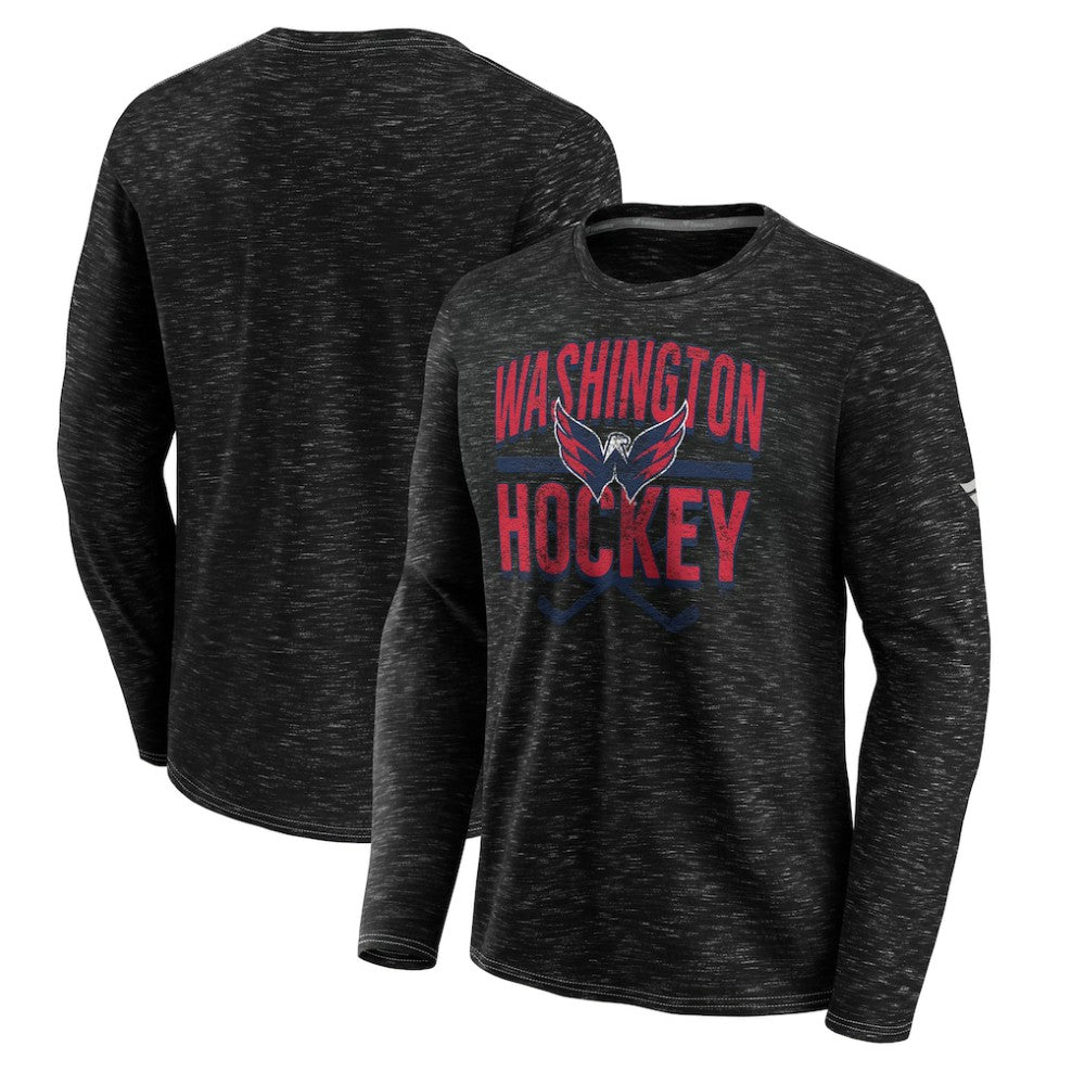 Washington Capitals Fanatics Iced Out Long Sleeve T-Shirt Discount
