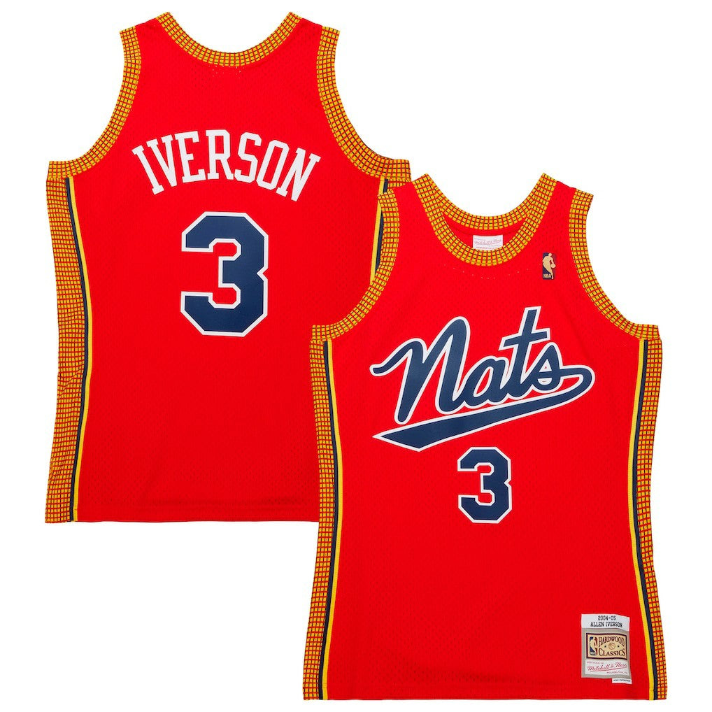 Allen Iverson Philadelphia 76ers 2004/05 Hardwood Classics Swingman Jersey On Sale