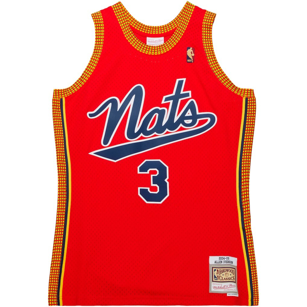 Allen Iverson Philadelphia 76ers 2004/05 Hardwood Classics Swingman Jersey On Sale