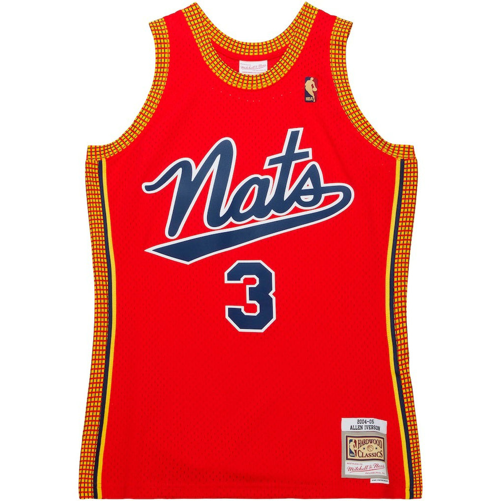 Allen Iverson Philadelphia 76ers 2004/05 Hardwood Classics Swingman Jersey On Sale