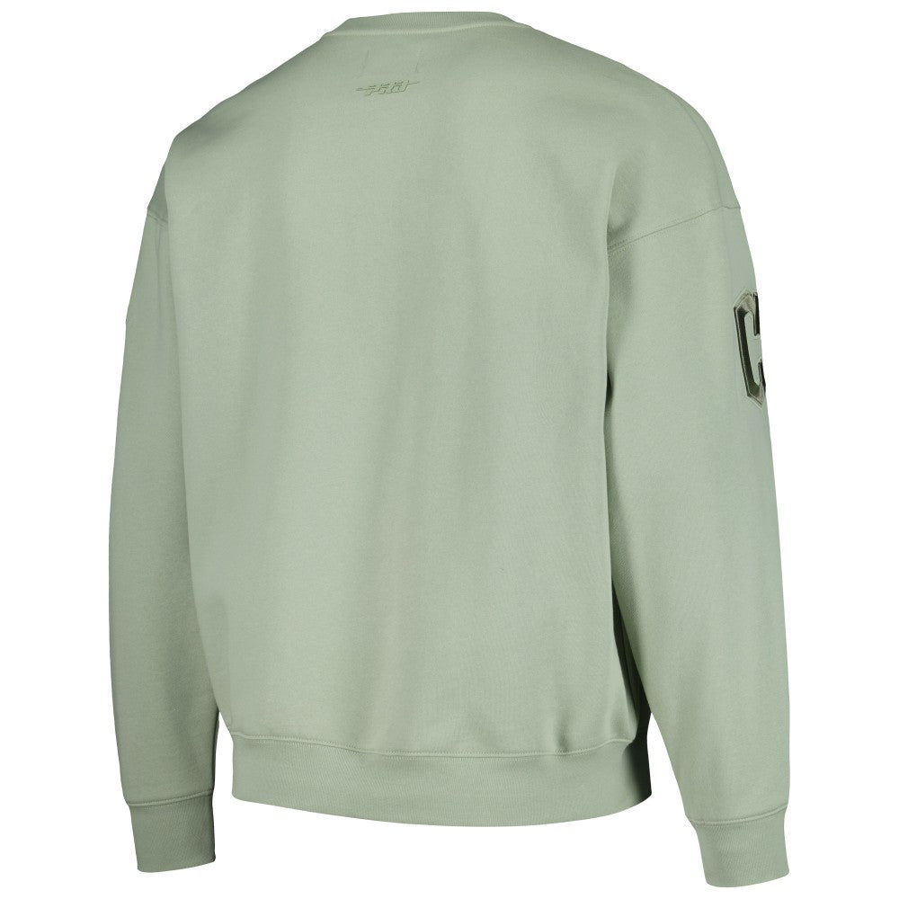 Cleveland Guardians Pro Standard Neutral Drop Shoulder Pullover Sweatshirt | MLB Online