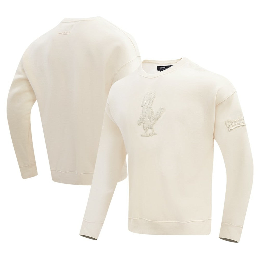 St. Louis Cardinals Pro Standard Neutral Drop Shoulder Pullover Sweatshirt | MLB Discount