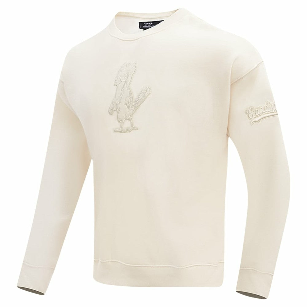 St. Louis Cardinals Pro Standard Neutral Drop Shoulder Pullover Sweatshirt | MLB Discount
