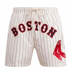 Boston Red Sox Pro Standard Pinstripe Retro Classic Woven Shorts | MLB Sale