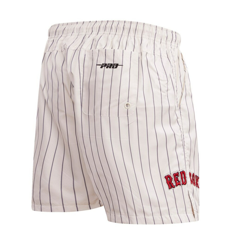Boston Red Sox Pro Standard Pinstripe Retro Classic Woven Shorts | MLB Sale