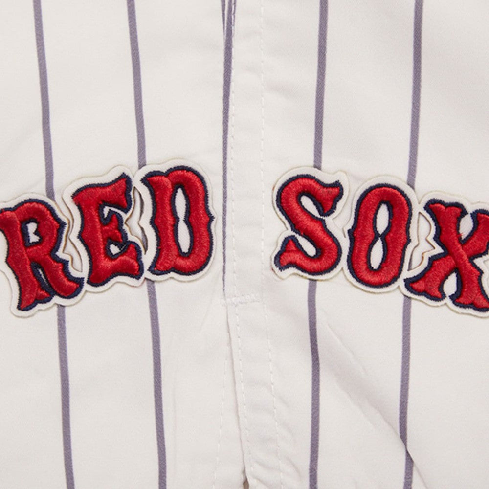 Boston Red Sox Pro Standard Pinstripe Retro Classic Woven Shorts | MLB Sale