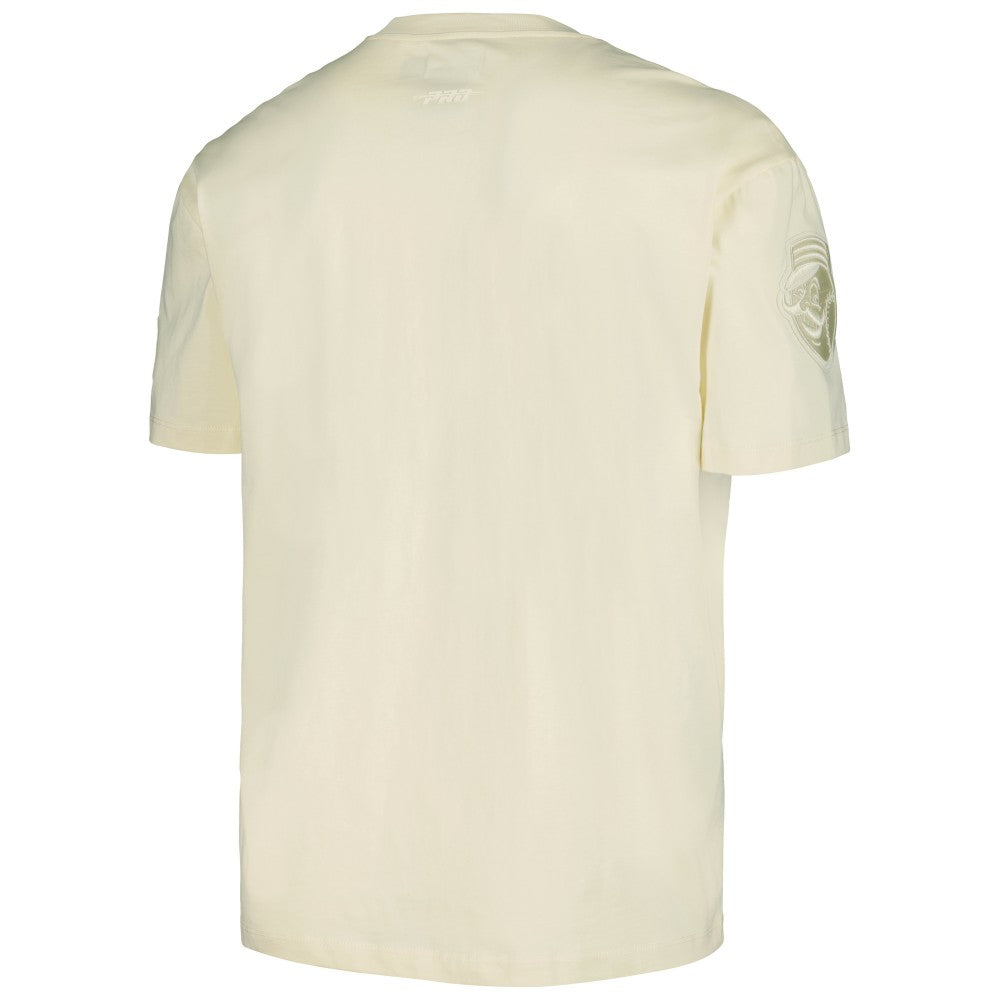 Cincinnati Reds Pro Standard Oversized Neutral CJ Dropped Shoulders T-Shirt | MLB New