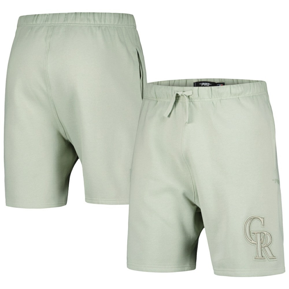 Colorado Rockies Pro Standard Neutral Fleece Shorts | MLB Online
