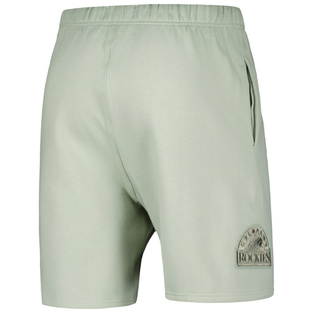 Colorado Rockies Pro Standard Neutral Fleece Shorts | MLB Online