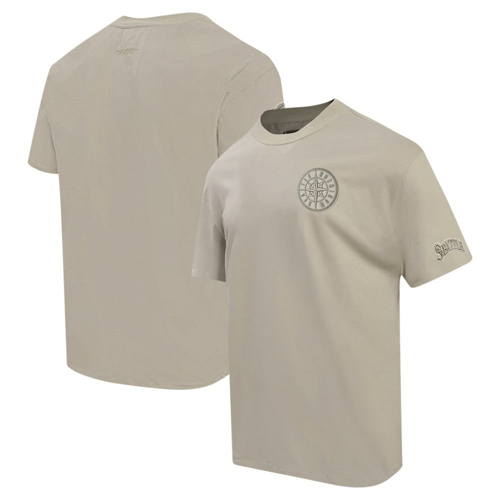 Seattle Mariners Pro Standard Oversized Neutral CJ Dropped Shoulders T-Shirt | MLB On Sale