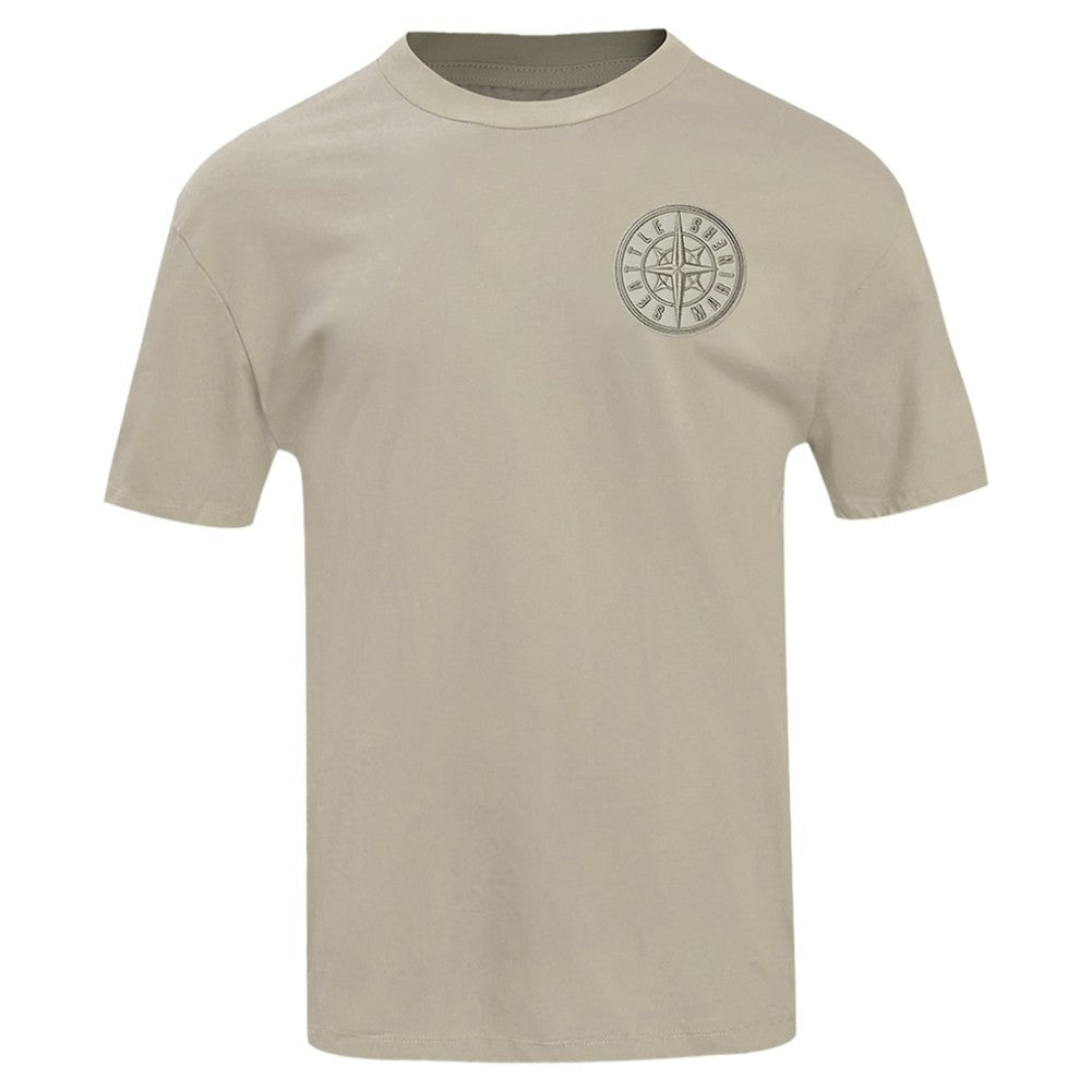 Seattle Mariners Pro Standard Oversized Neutral CJ Dropped Shoulders T-Shirt | MLB On Sale