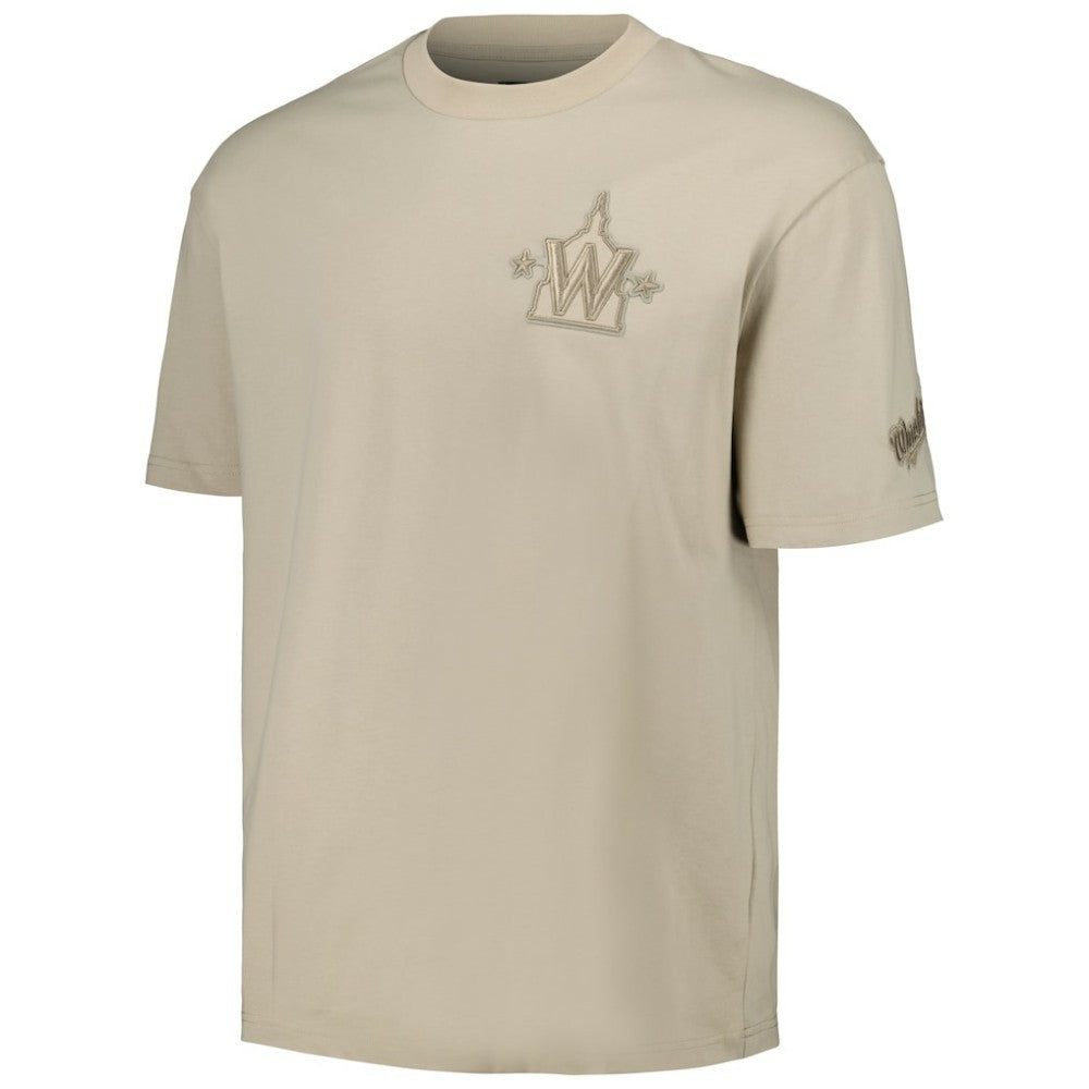 Washington Nationals Pro Standard Oversized Neutral CJ Dropped Shoulders T-Shirt | MLB On Sale