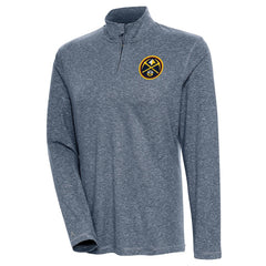 Denver Nuggets Antigua Women's Confront Quarter-Zip Pullover Top sale Outlet