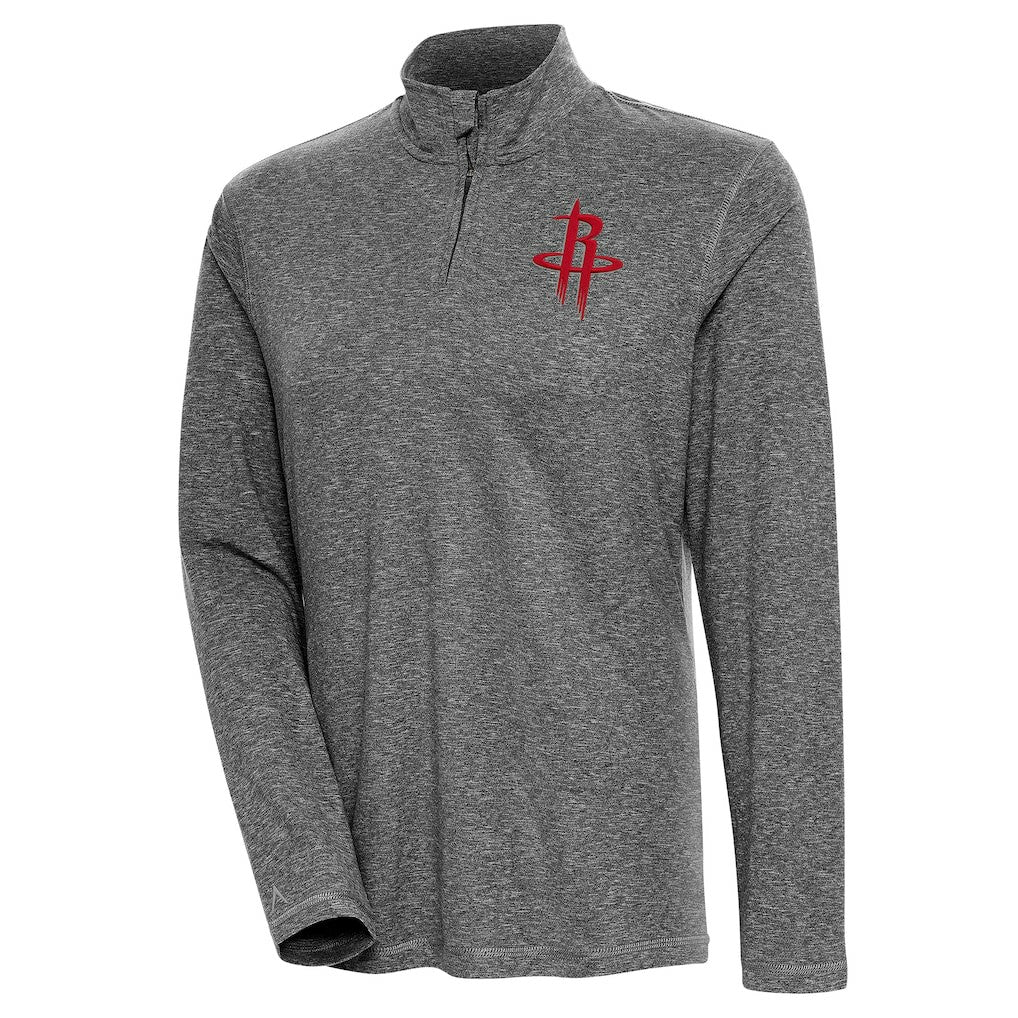 Houston Rockets Antigua Women's Confront Quarter-Zip Pullover Top sale On Sale
