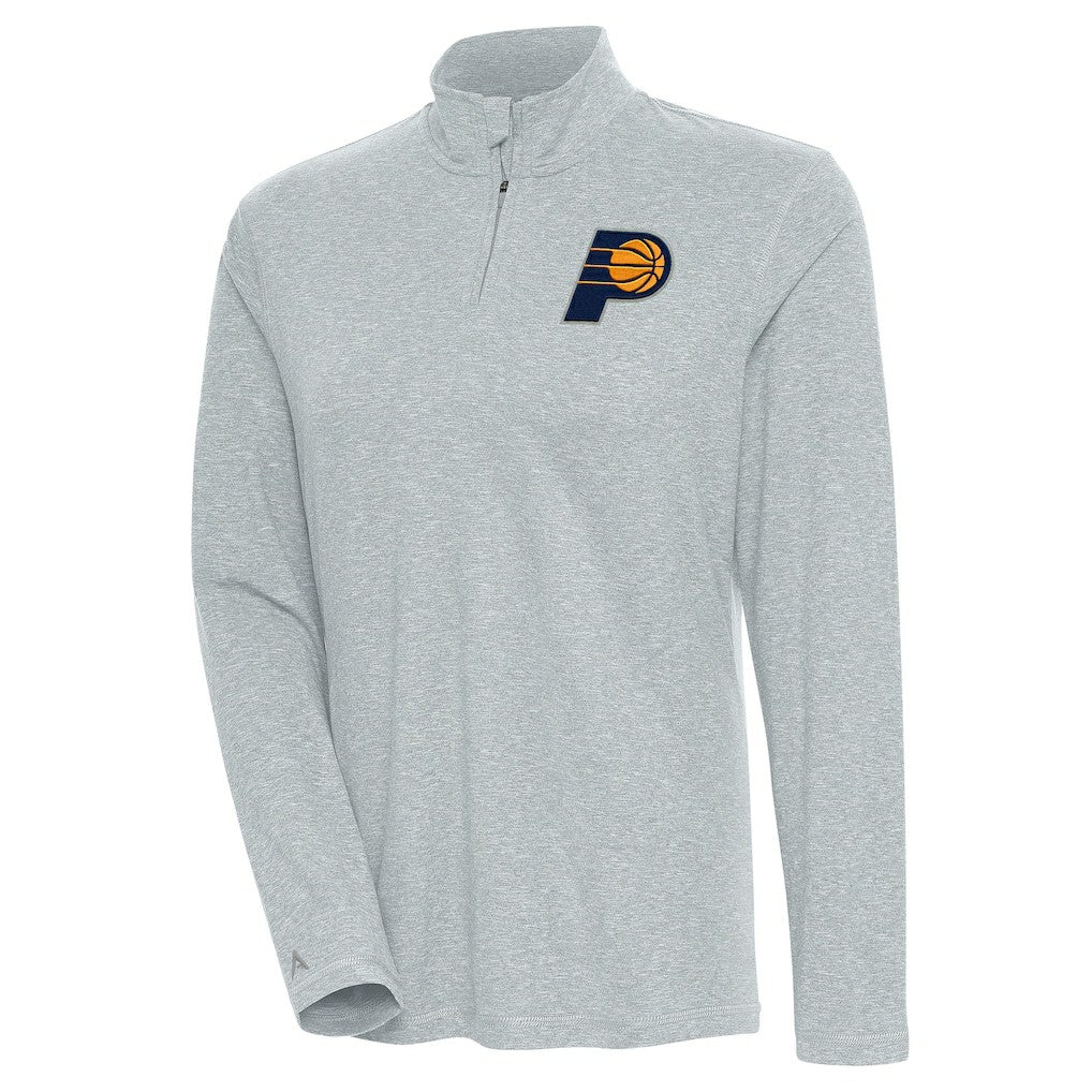 Indiana Pacers Antigua Women's Confront Quarter-Zip Pullover Top New