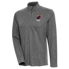 Miami Heat Antigua Women's Confront Quarter-Zip Pullover Top Outlet