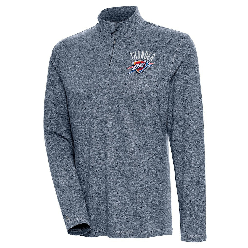 Oklahoma City Thunder Antigua Women's Confront Quarter-Zip Pullover Top Discount