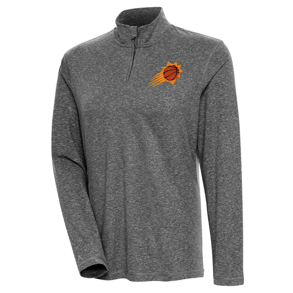 Phoenix Suns Antigua Women's Confront Quarter-Zip Pullover Top Discount