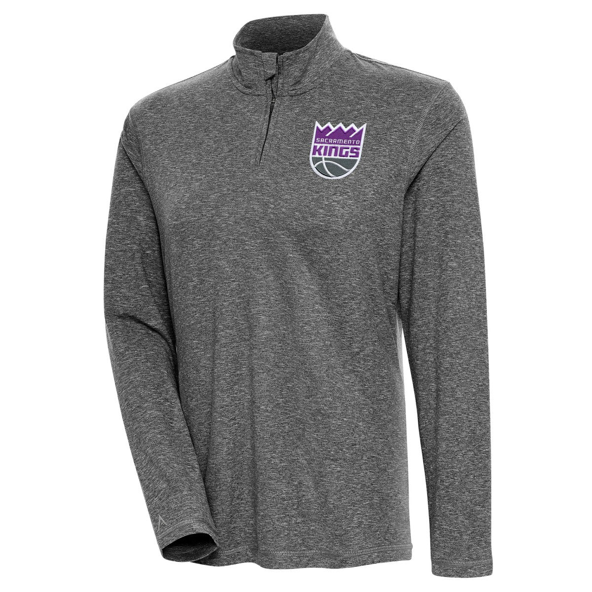 Sacramento Kings Antigua Women's Confront Quarter-Zip Pullover Top Online