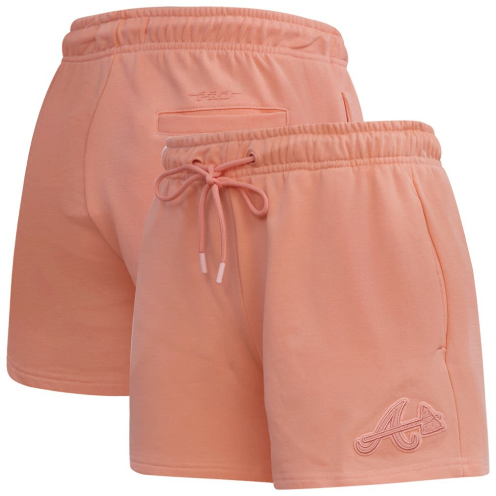 Atlanta Braves Pro Standard Women's Neutral Fleece Shorts | MLB Online