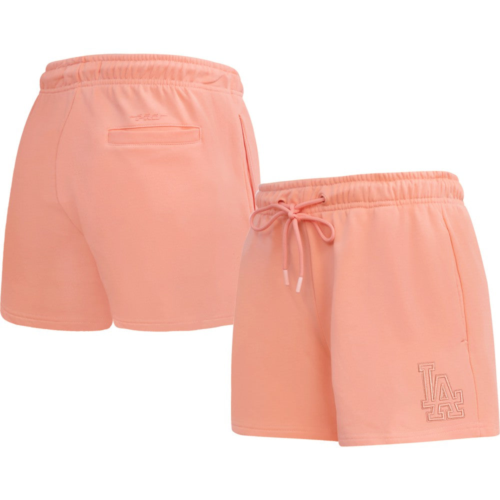Los Angeles Dodgers Pro Standard Women's Neutral Fleece Shorts | MLB Shop