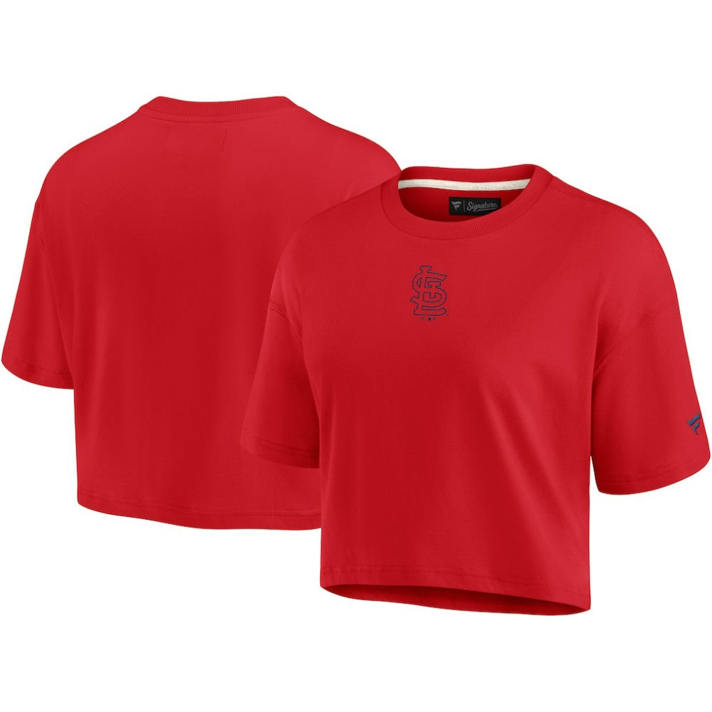 St. Louis Cardinals Fanatics Women's Elements Super Soft Boxy Cropped T-Shirt | MLB Near me