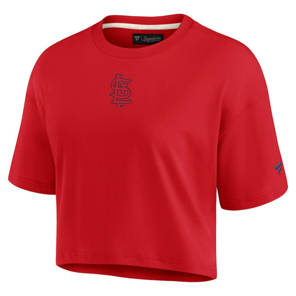 St. Louis Cardinals Fanatics Women's Elements Super Soft Boxy Cropped T-Shirt | MLB Near me