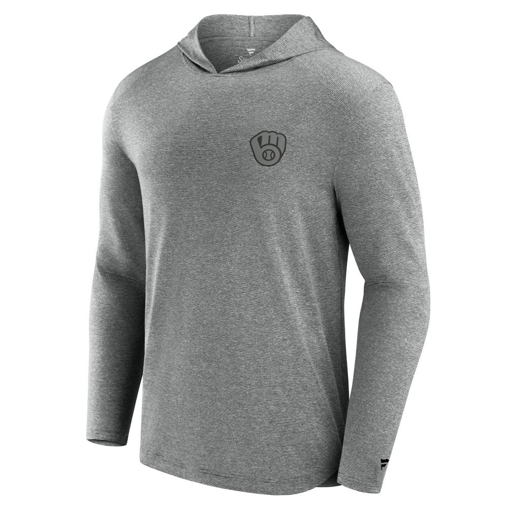Milwaukee Brewers Fanatics Front Office Tech Lightweight Hoodie T-Shirt | MLB Sale