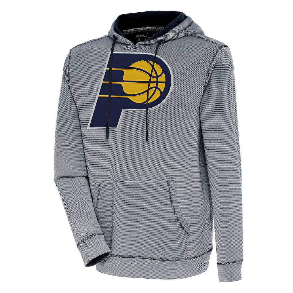 Indiana Pacers Antigua Axe Bunker Tri-Blend Pullover Hoodie On Sale
