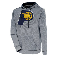 Indiana Pacers Antigua Axe Bunker Tri-Blend Pullover Hoodie On Sale