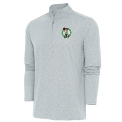 Boston Celtics Antigua Hunk Quarter-Zip Pullover Top Online