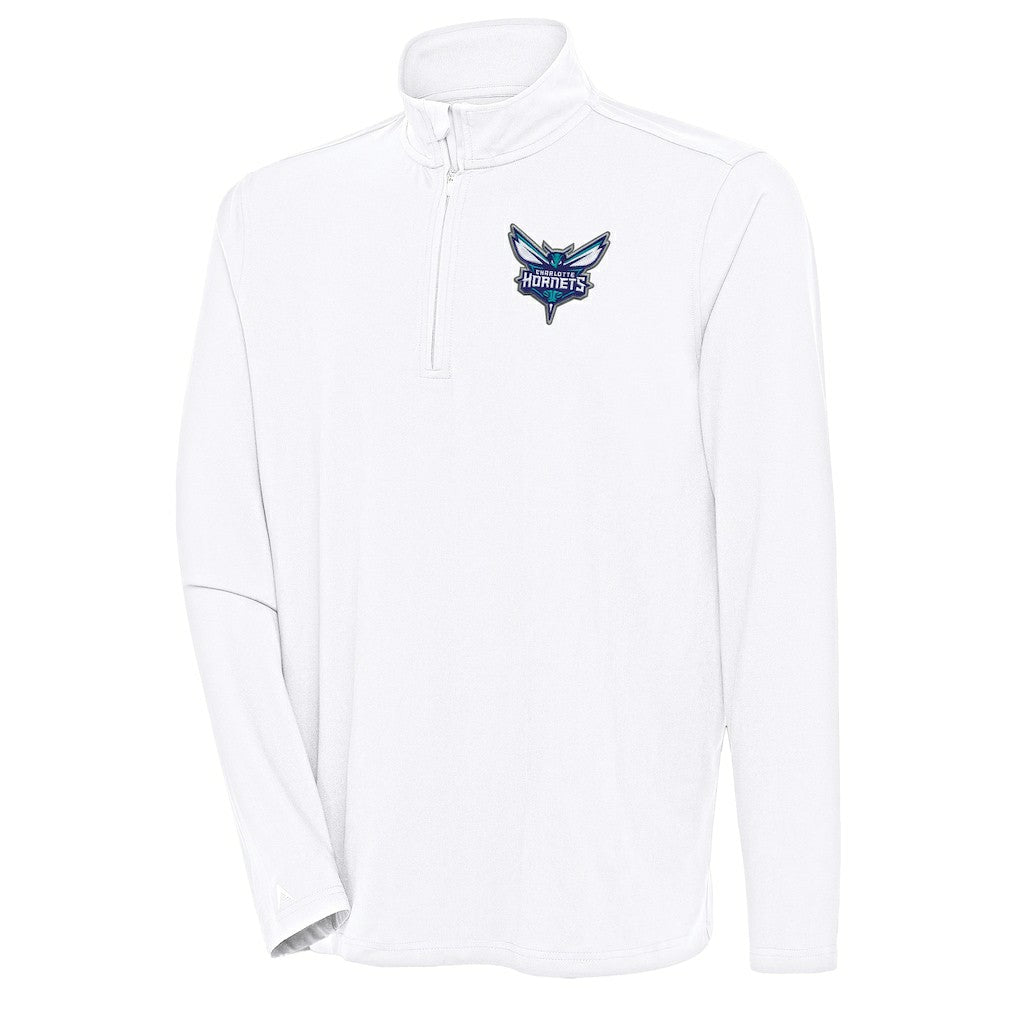 Charlotte Hornets Antigua Hunk Quarter-Zip Pullover Top Online